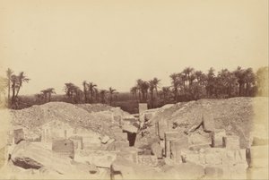 Abidos, Templo pequeño de Théodule Devéria
